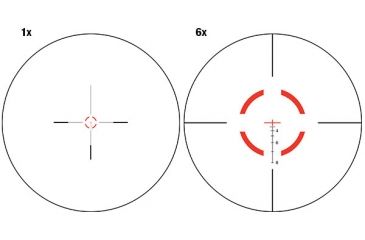 Image of Trijicon Red Segmented Circle/Crosshair .223 Ballistic