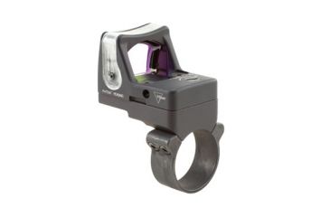 Image of Trijicon RMR Dual Illuminated Reflex Sight, 12.9 MOA Amber Triangle, RM36 Mount, Black, 700058