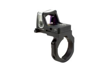 Image of Trijicon RMR Dual Illuminated Reflex Sight, 12.9 MOA Amber Triangle, RM38 Mount, Black, 700059