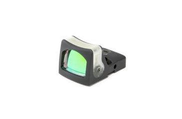 Image of Open Box, Dealer Demo, Trijicon RMR Dual Illuminated Reflex Sight, 12.9 MOA Amber Triangle, No Mount, Black, RM08A
