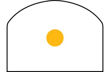 Image of Open Box, Dealer Demo, Trijicon RM03 RMR Dual Illuminated Reflex Sight, 13 MOA Amber/Gold Dot, No Mount, Matte, Black, 700014