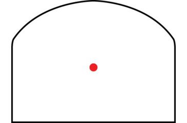 Image of Trijicon RMR LED 3.25 MOA Red Dot Sight, Black w/ RM33 Picatinny Rail Mount, RM01-33