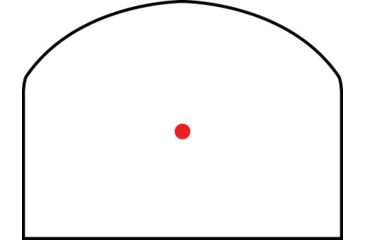 Image of Trijicon RMR LED 3.25 MOA Red Dot Sight, Black w/ RM34W Weaver Rail Mount, RM01-34W