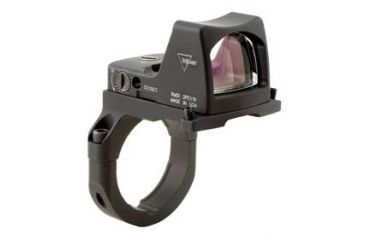 Image of Trijicon RMR LED 3.25 MOA Red Dot Sight, Black w/ RM38 ACOG Mount, RM01-38