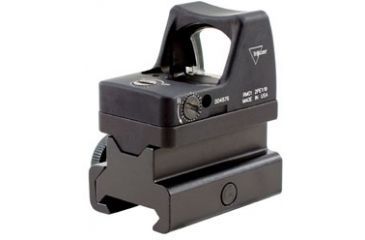 Image of Trijicon RMR LED 3.25 MOA Red Dot Sight, Black w/ RM34 Picatinny Rail Mount, RM01-34