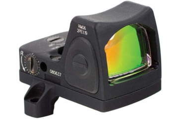 Image of Trijicon RM06 RMR Type 2 Adjustable LED Red Dot Sight, 3.25 MOA Red Dot, RM66 Mount, Matte, Black, 700693