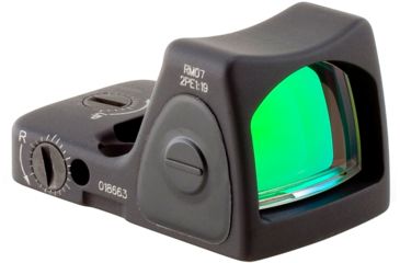 Image of Trijicon RMR Type 2 Adjustable Red Dot Sight, 6.5 MOA Red Dot, No Mount, Black, RM07-C-700679