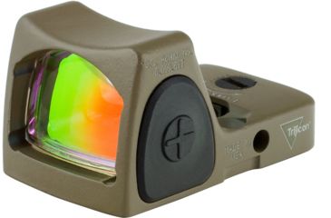 Image of Trijicon RMR Type 2 Adjustable Red Dot Sight, 6.5 MOA Red Dot, No Mount, Cerakote Flat Dark Earth, 700717