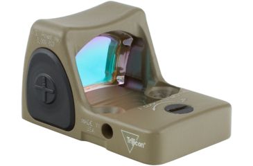 Image of Trijicon RMR Type 2 Adjustable Red Dot Sight, 6.5 MOA Red Dot, No Mount, Cerakote Flat Dark Earth, 700717