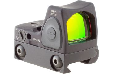 Image of Trijicon RMR Type 2 Adjustable Red Dot Sight, 6.5 MOA Red Dot, RM33 Mount, Black, RM07-C-700680