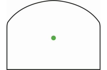Image of Trijicon RMR Type 2 Reflex Green Dot Sight, 1x, 3.25 MOA Green Dot, Black, RM06-C-700800