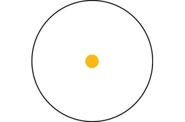 Image of Trijicon RX01-14 Reflex 6.5 MOA Amber Dot Reticle Sight w/Flattop Mount