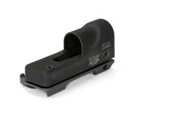 Image of Trijicon RX01-23 Reflex 6.5 MOA Amber Dot Sight, Black w/ ARMS #15 Throw Lever Mount