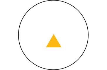 Image of Trijicon RX06-23 Reflex 12.5 MOA Amber Dot Sight with A.R.M.S. #15 Throw Lever Mount