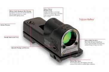 Image of Trijicon Cyalume Reflex Rifle Scope