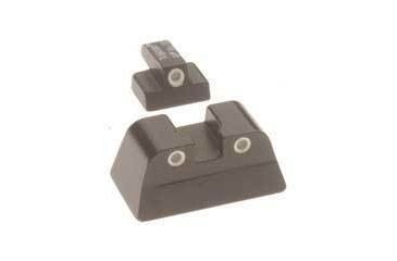 Image of Trijicon SA06 S&amp;W .45 3 Dot Front &amp; Fixed Rear Night Sight Set - Special Order