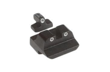 Image of Trijicon Bright &amp; Tough Night Sight Set for S&amp;W, 10mm Long Rear, 3 Dot, Green Front, Green Rear SA14