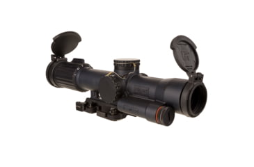 Image of Trijicon SCO VCOG Rifle Scope w/ Larue Tactical LT799 Mount, 1-8x28mm, FFP, Circle / Crosshair Reticle, Matte, Black, 2400012