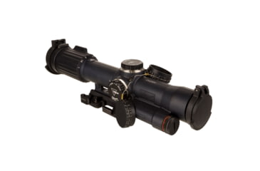 Image of Trijicon SCO VCOG Rifle Scope w/ Larue Tactical LT799 Mount, 1-8x28mm, FFP, Circle / Crosshair Reticle, Matte, Black, 2400012
