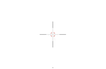 Image of Trijicon SCO VCOG Rifle Scope w/ Larue Tactical LT799 Mount, 1-8x28mm, FFP, Circle / Crosshair Reticle, Matte, Black, 2400012