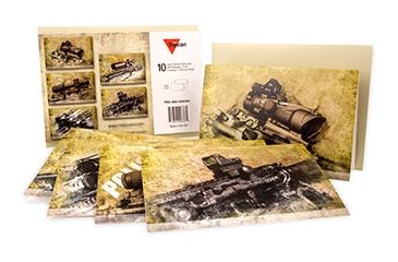 Image of Trijicon Set of 10 Themed Note Cards, Optics PR63