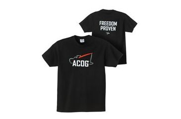 Image of Trijicon Short Sleeve T-Shirt with Freedom Tagline, Black, X-Large AP41-XL