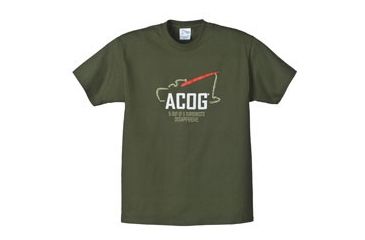 Image of Trijicon Short Sleeve T-Shirt with Survey Tagline, Olive, X-Large AP38-XL