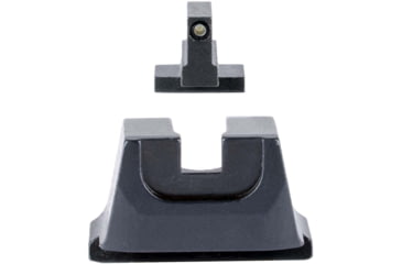 Image of Trijicon Suppressor/Optic Height Sight Set with Black Front/Metal Rear &amp; Green Front Lamp - for M&amp;P C.O.R.E, M&amp;P M2.0 Optics Ready, Black, 601153