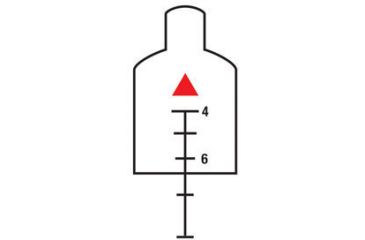 Image of Trijicon Red Triangle BAC Reticle