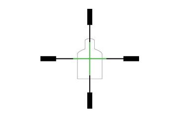 Image of Trijicon TA47G-4 Green Crosshair Reticle
