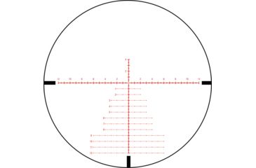 Image of Trijicon Tenmile TM1844 3-18x44mm Rifle Scope, 30 mm Tube, First Focal Plane, Black, Green/Red MRAD Precision Tree Reticle, Mil Rad Adjustment, 3000002