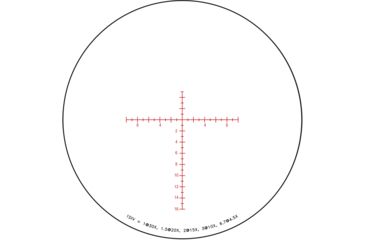 Image of Trijicon Tenmile TM3056 4.5-30x56mm Rifle Scope, 34 mm Tube, Second Focal Plane, Black, Green/Red MOA Long Range Reticle, MOA Adjustment, 3000014