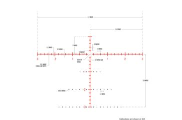 Image of Trijicon Tenmile TM5056 5-50x56mm Rifle Scope, 34 mm Tube, Second Focal Plane, Black, Green/Red MRAD Center Dot w/ Wind Holds Reticle, Mil Rad Adjustment, 3000017