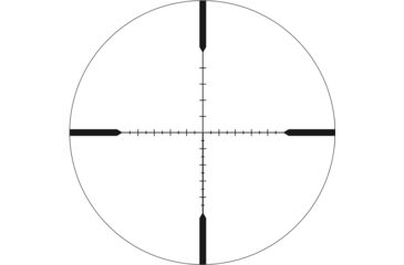 Image of Trijicon Tenmile TM2450 4-24x50mm Rifle Scope, 30 mm Tube, Second Focal Plane, Black, Red MRAD Ranging Reticle, Mil Rad Adjustment, 3000007