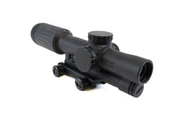 Image of Trijicon VCOG 1-6x24 Green Segmented Rifle Scope Circle/Crosshair MIL Govt. Reticle w/ Thumb Screw Mount, Black, 1600038