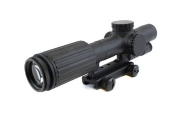 Image of Trijicon VCOG 1-6x24 Green Segmented Rifle Scope Circle/Crosshair MIL Govt. Reticle w/ Thumb Screw Mount, Black, 1600038