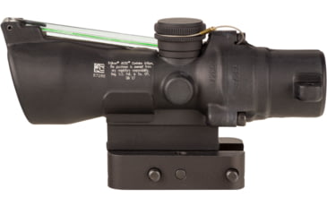 Image of Trijicon XB Compact Dual Illuminated ACOG Crossbow Scope, 3x24 mm, 300-340 Fps, Green, Chevron Reticle, Matte Black, 400391