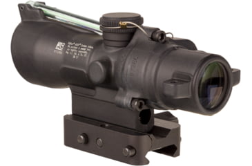 Image of Trijicon XB Compact Dual Illuminated ACOG Crossbow Scope, 3x24 mm, 300-340 Fps, Green, Chevron Reticle, Matte Black, 400391