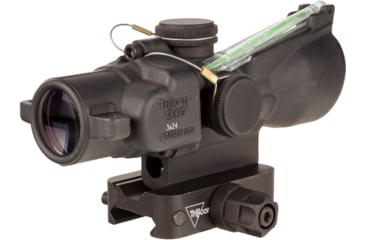 Image of Trijicon XB Compact Dual Illuminated ACOG Crossbow Scope, 3x24 mm, 300-340 Fps, Green, Chevron Reticle, Matte Black, 400391