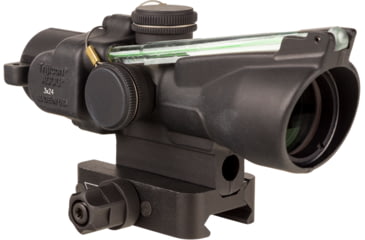 Image of Trijicon XB Compact Dual Illuminated ACOG Crossbow Scope, 3x24 mm, 300-340 Fps, Green, Chevron Reticle, Matte Black, 400391