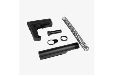 Image of Trinity Force Defender L1 Stock Kit, All Aluminum Stock, Includes Buffer Assembly, Black WTAL01B