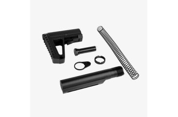 Image of Trinity Force Defender L2 Stock Kit, All Aluminum Stock, Includes Buffer Assembly, Black WTAL02B
