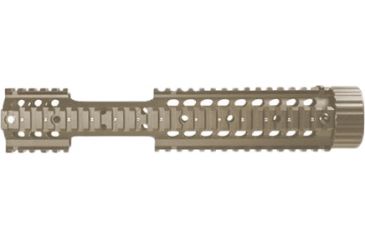 Image of Trinity Force M4/AR15 Rifle-Lenth 12in. Free Float Quad Rail, Tan w/ Cutout YGM410S