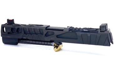 Image of Trinity Nevada Pirho Complete Slide, SIG Sauer P320 Full Size, DLC Black Slide &amp; DLC Black Barrelcomp, PR10FOBDD