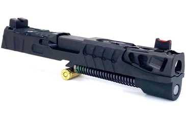 Image of Trinity Nevada Pirho Complete Slide, SIG Sauer P320 Full Size, DLC Black Slide &amp; DLC Black Barrelcomp, PR10FOBDD