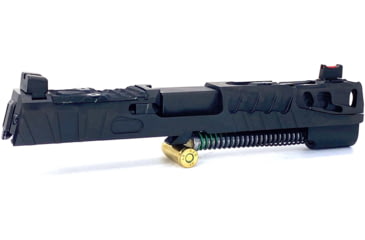 Image of Trinity Nevada Pirho Complete Slide, SIG Sauer P320 Full Size, DLC Black Slide &amp; DLC Black Barrelcomp, PR10FOBDD