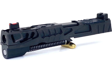 Image of Trinity Nevada Pirho Complete Slide, SIG Sauer P320 Full Size, DLC Black Slide &amp; DLC Black Barrelcomp, PR10FOBDD