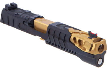 Image of Trinity Nevada Pirho Complete Slide, SIG Sauer P320 Full Size, Flat Dark Earth Slide &amp; Brushed Stainless Barrelco, PR10FOBEB