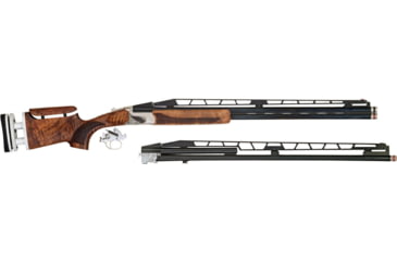 Image of TRISTAR Tristar TT-15 Combo Trap Drop Trigger 2.75in Adj Comb Over/Under Shotgun, 12 Gauge, 34in Unsingle 32in Over/Under BBL, Walnut Stock, Blued, 35420
