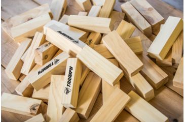 Image of Triumph 22.5in High Fun Size Tumble Jr Game, Wood, 35-7194